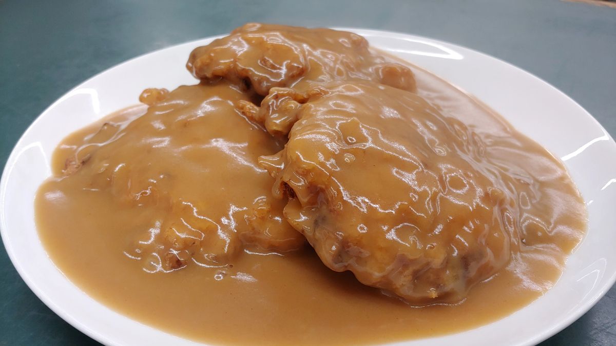 Roast Pork Egg Foo Young